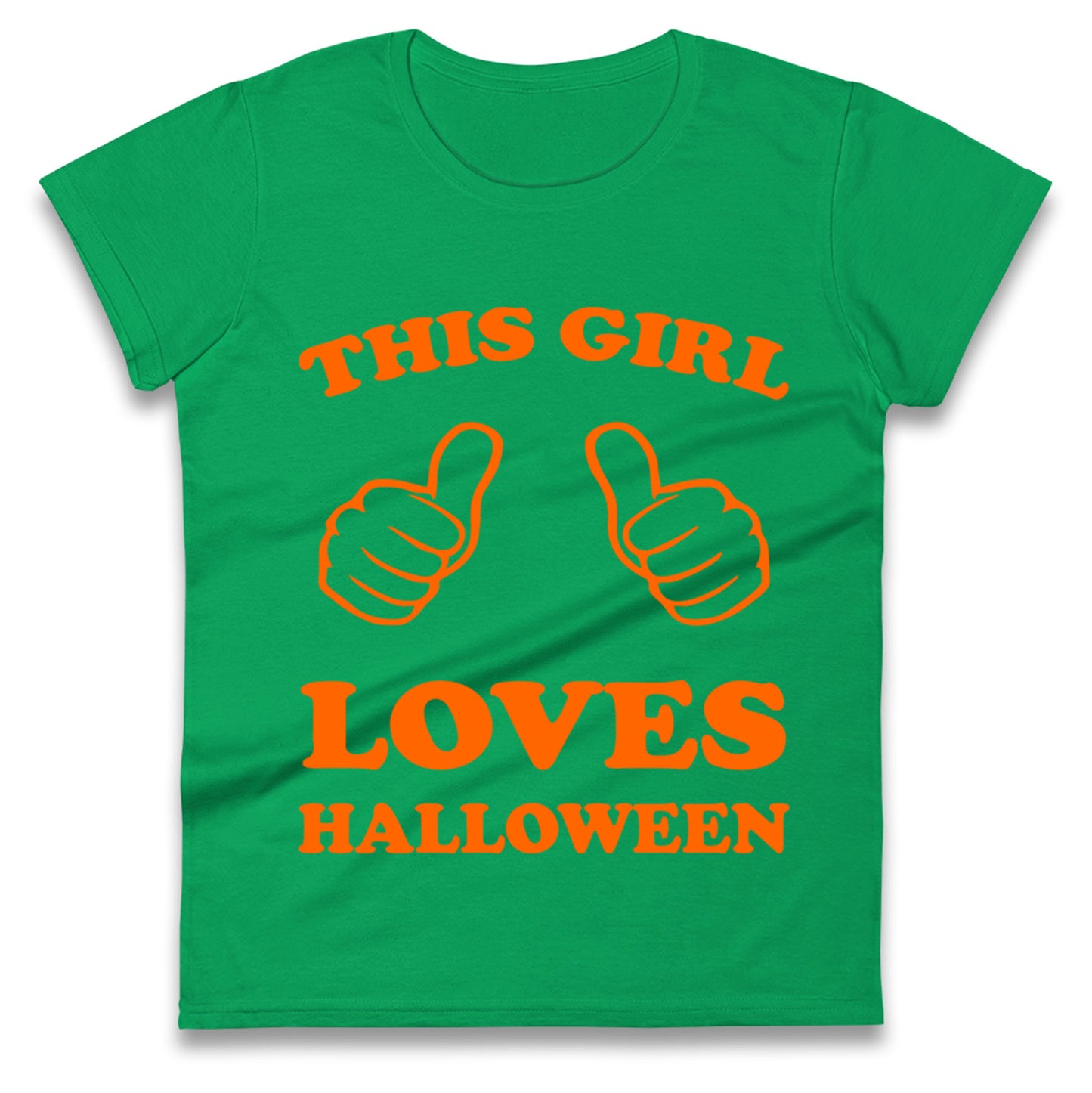 This Girl Loves Halloween t shirt
