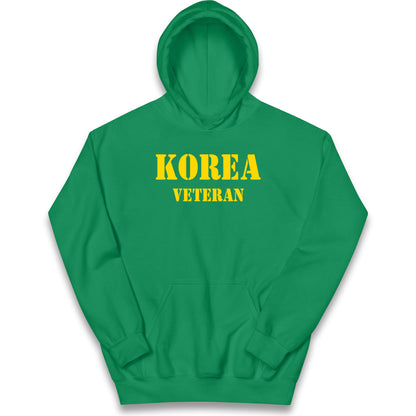 Korea Veteran Kids Hoodie