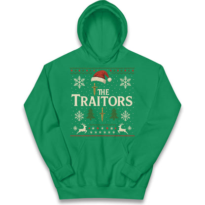 The Traitors Christmas Kids Hoodie