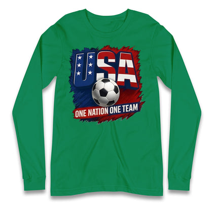 USA Retro World Cup Longsleeve T Shirt