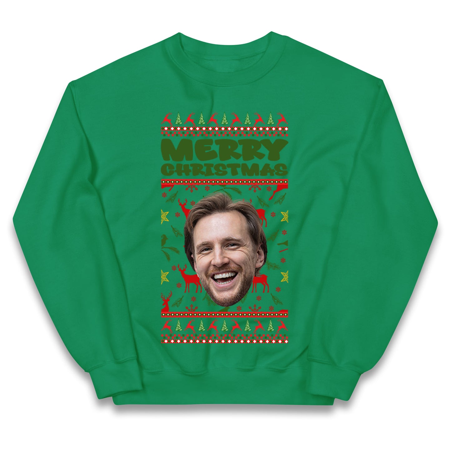 Personalise Merry Christmas Jumper
