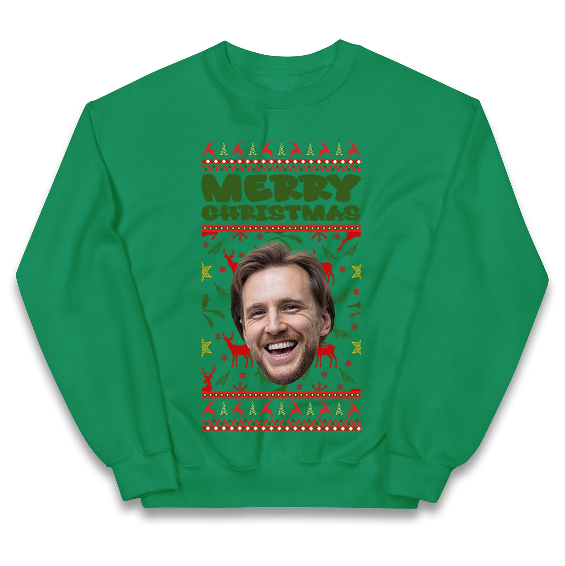 Personalise Merry Christmas Jumper
