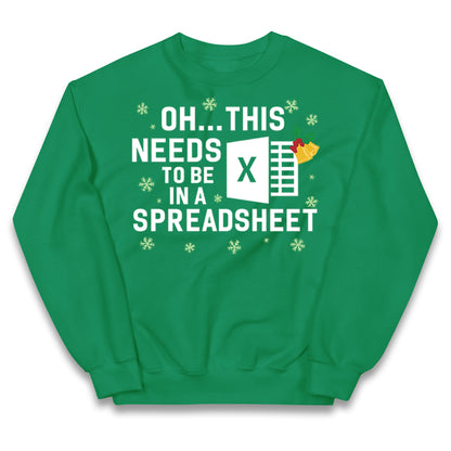 Excel Christmas Kids Jumper