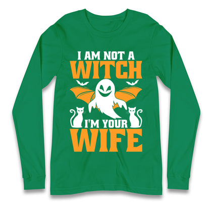 Im Not A Witch Im Your Wife Halloween T Shirt
