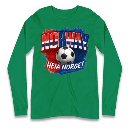 Norway Retro World Cup Longsleeve T Shirt