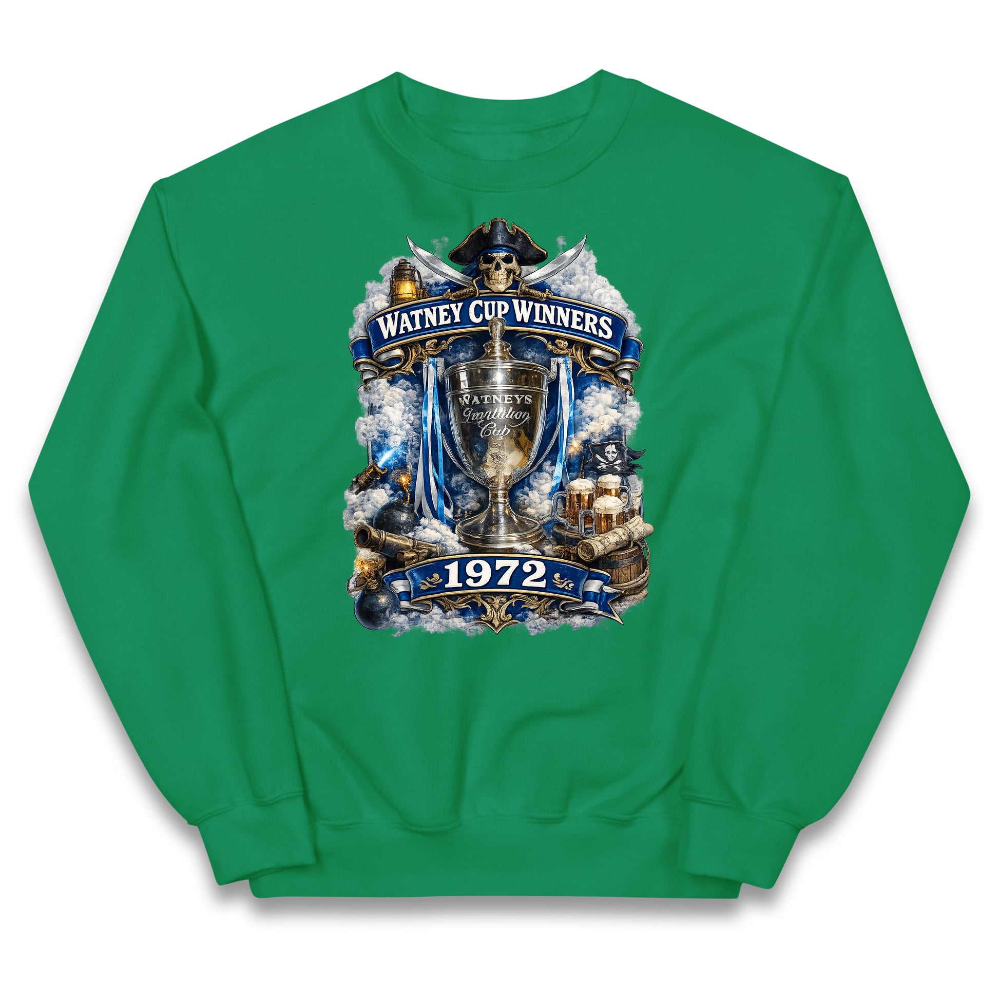 Retro Bristol Rovers Football Kids Jumper