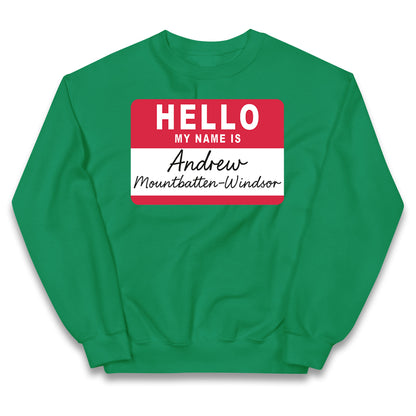 Andrew Mountbatten Windsor Kids Jumper