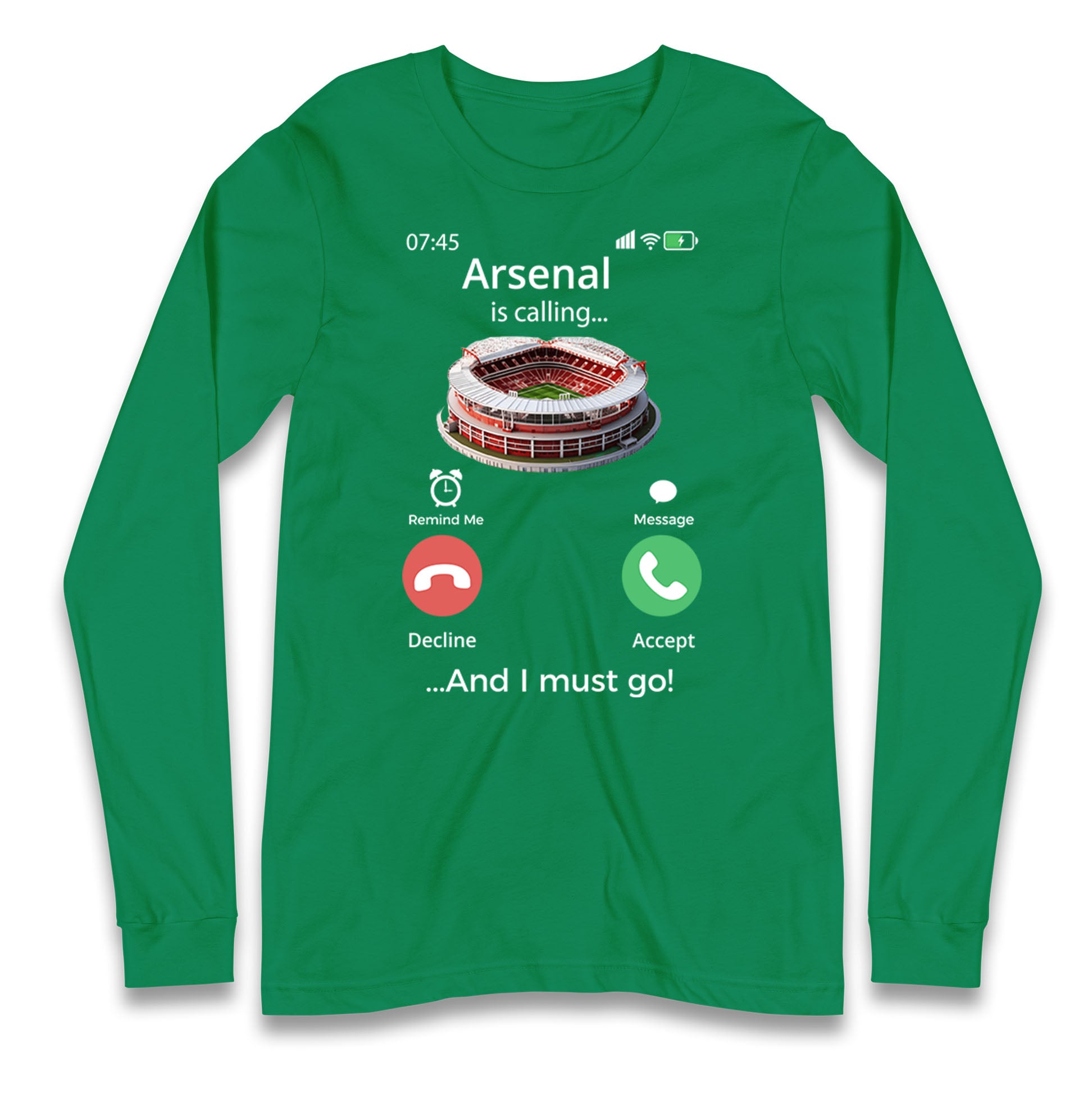 arsenal long sleeve jersey