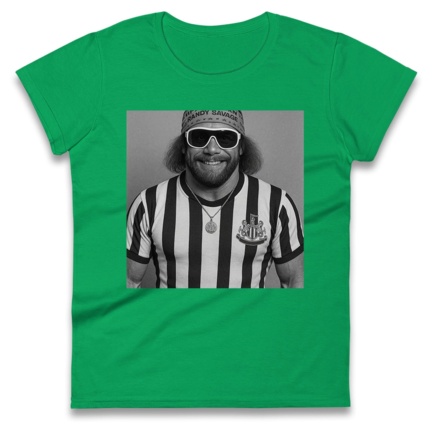 Macho Man Newcastle United Ladies T Shirt