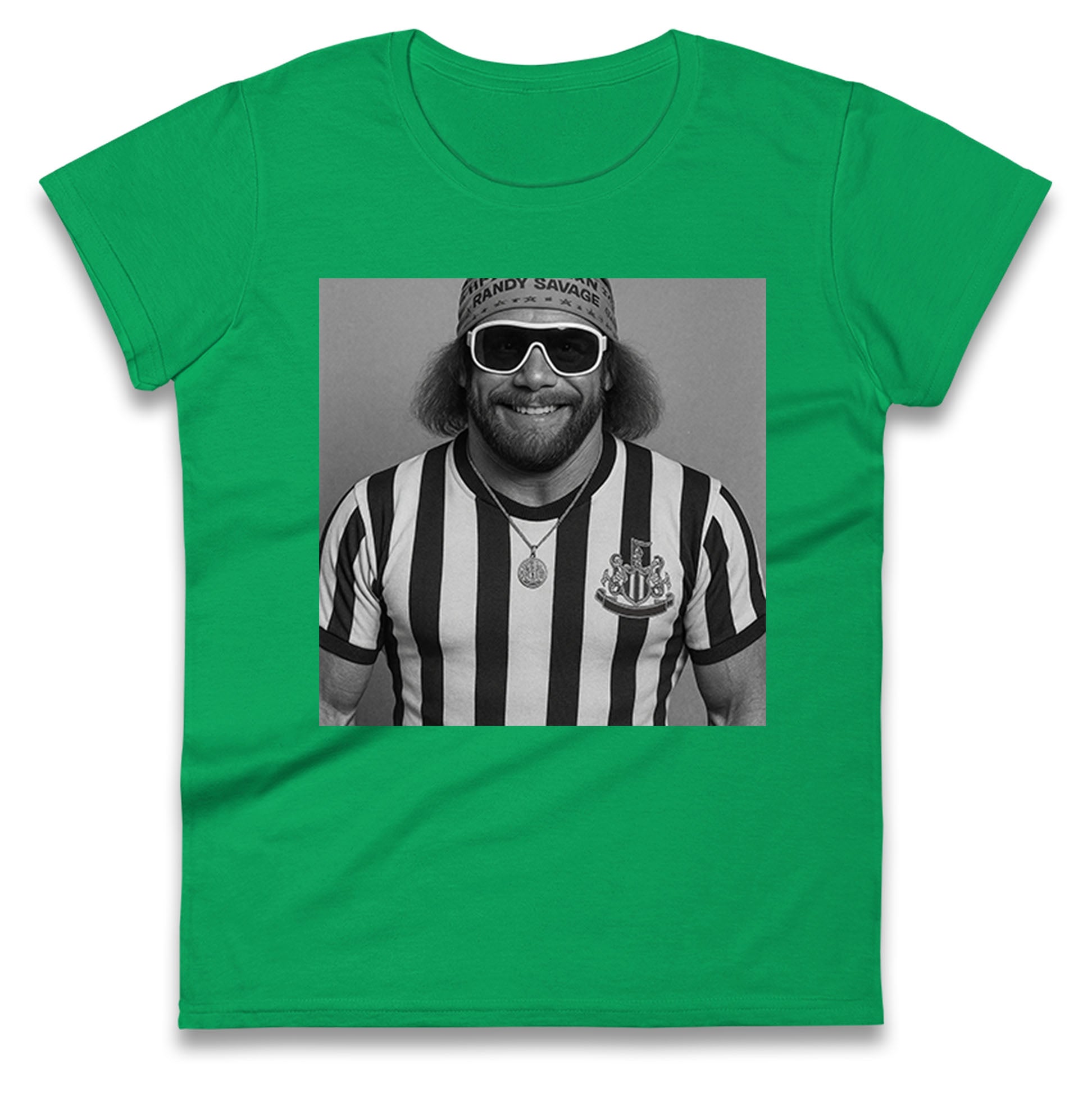 Macho Man Newcastle United Ladies T Shirt