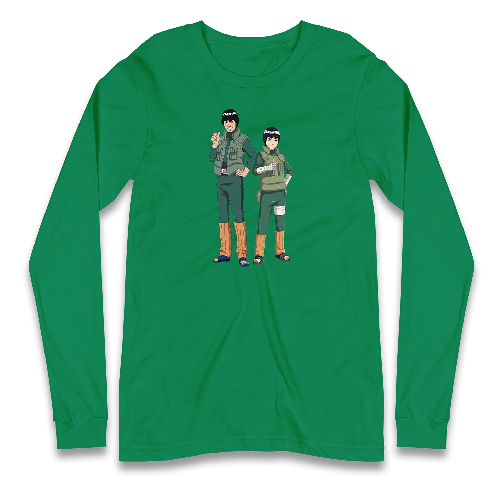 Might Guy & Rock Lee Long Sleeve T Shirt