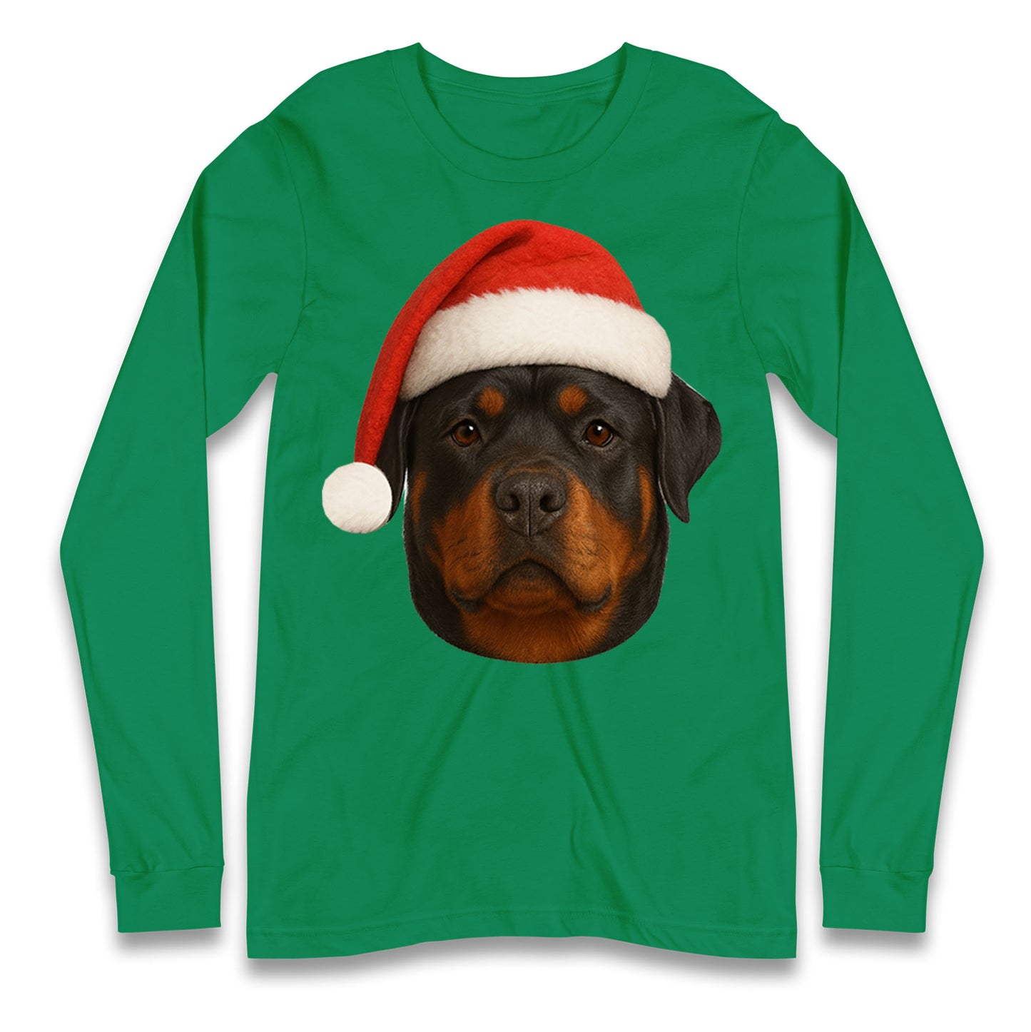 Rottweiler Christmas Longsleeve T Shirt 