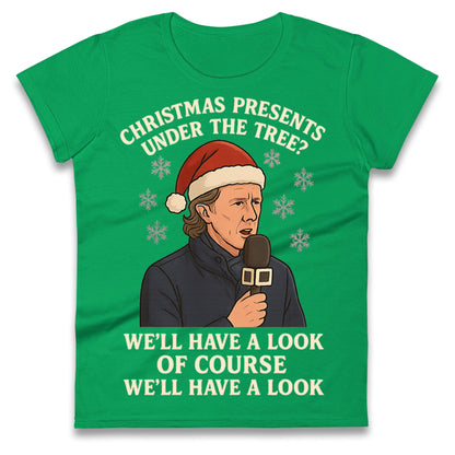 Steve McManaman Christmas Ladies T Shirt