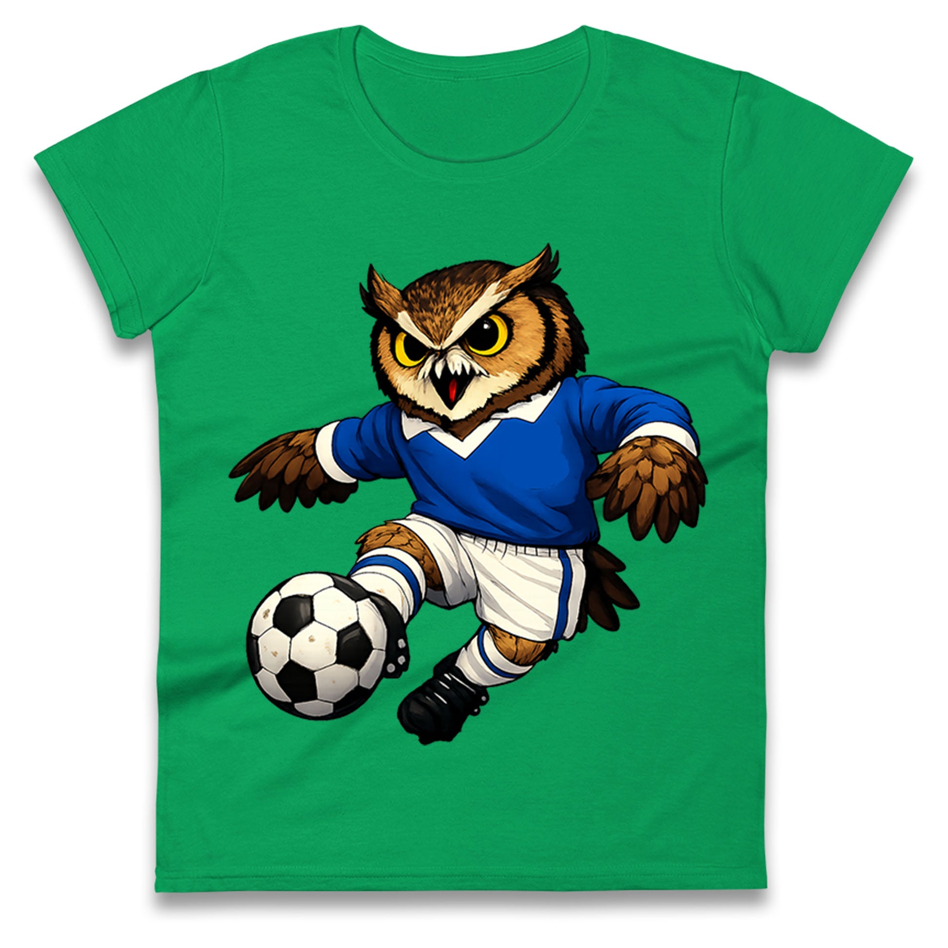 Retro Oldham Football Ladies T Shirt