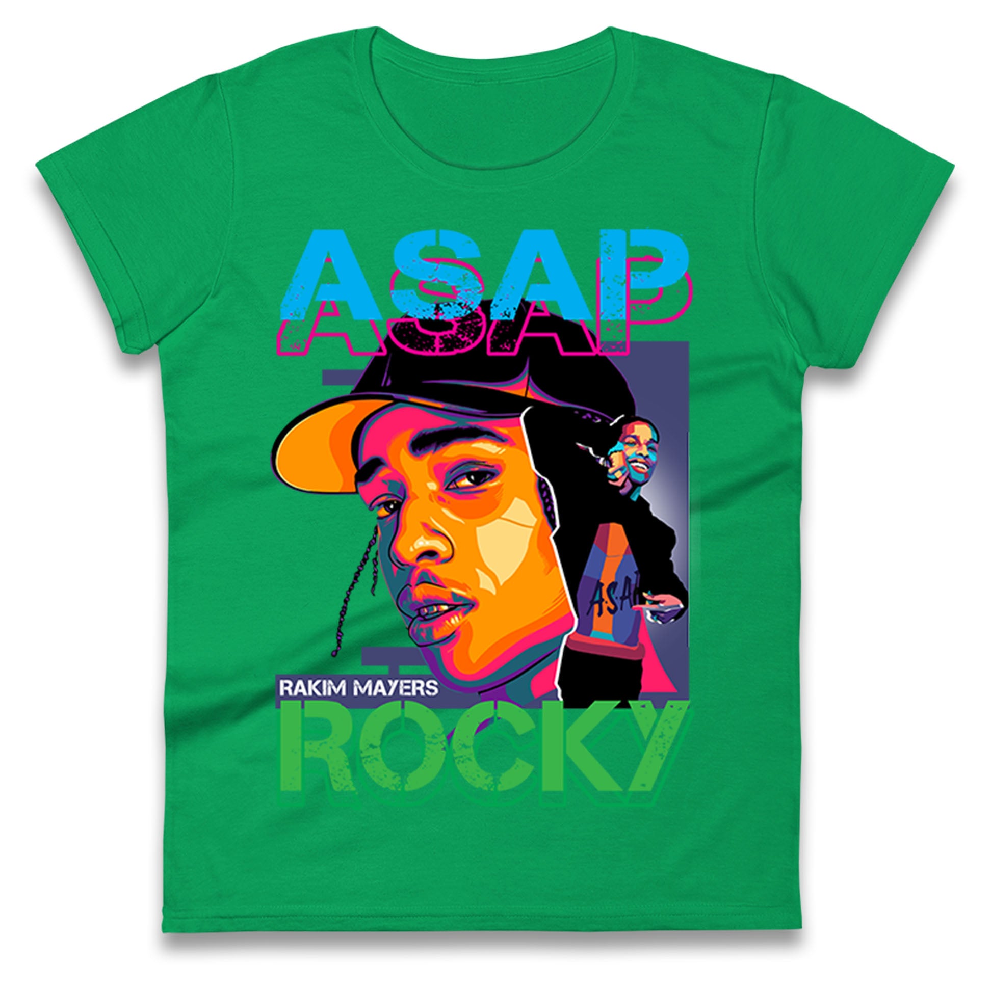 ASAP Rocky Rakim Mayers Ladies T Shirt