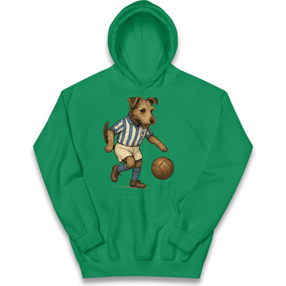 Retro Huddersfield Town Christmas Kids Hoodie