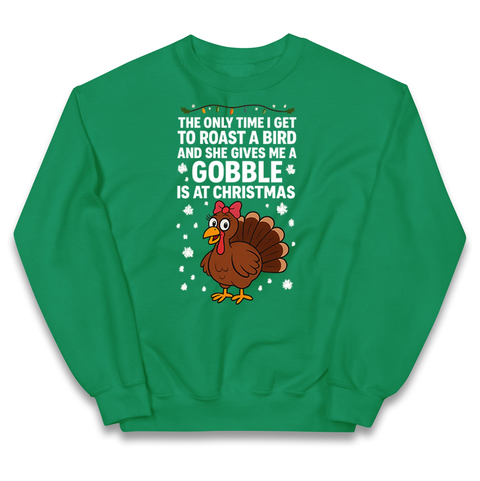 Rude Christmas Kids Jumper