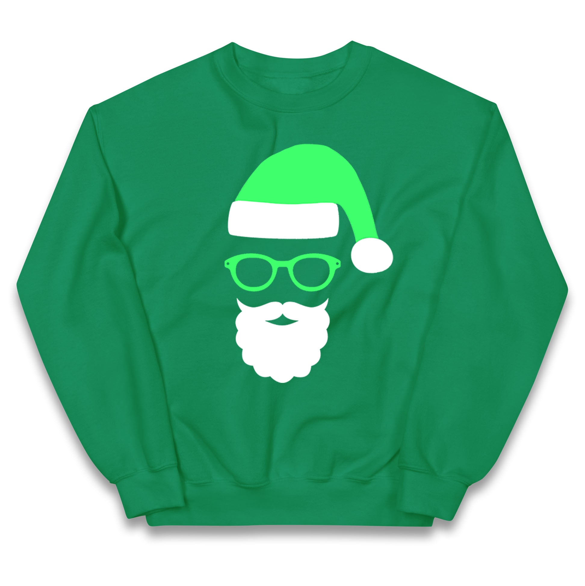 Ireland Santa Christmas Kids Jumper