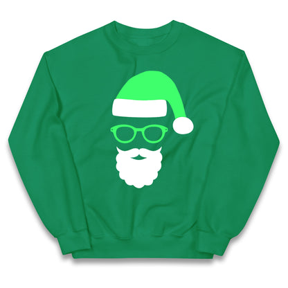 Ireland Santa Christmas Kids Jumper
