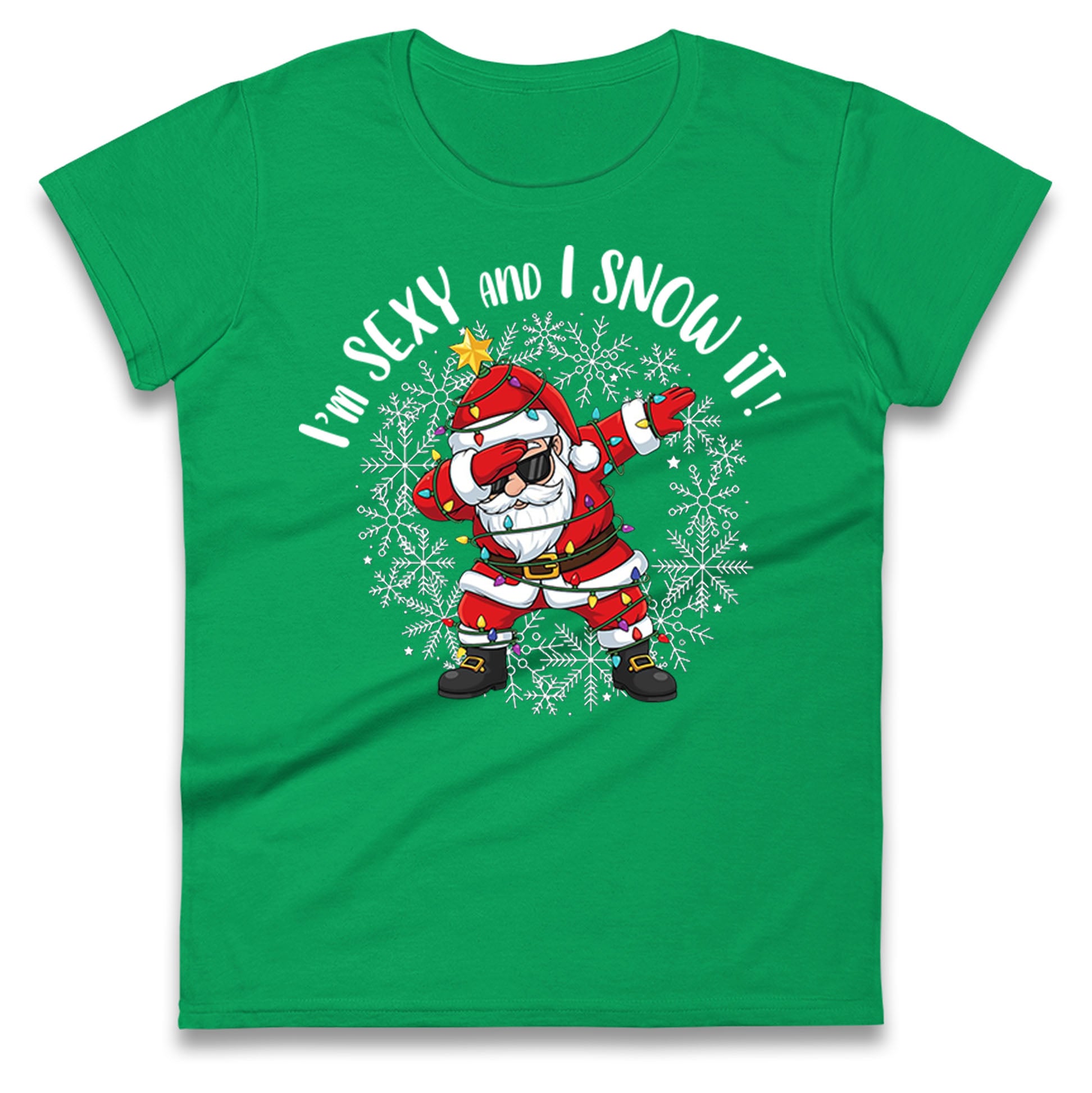 I Snow It Christmas Ladies T Shirt 