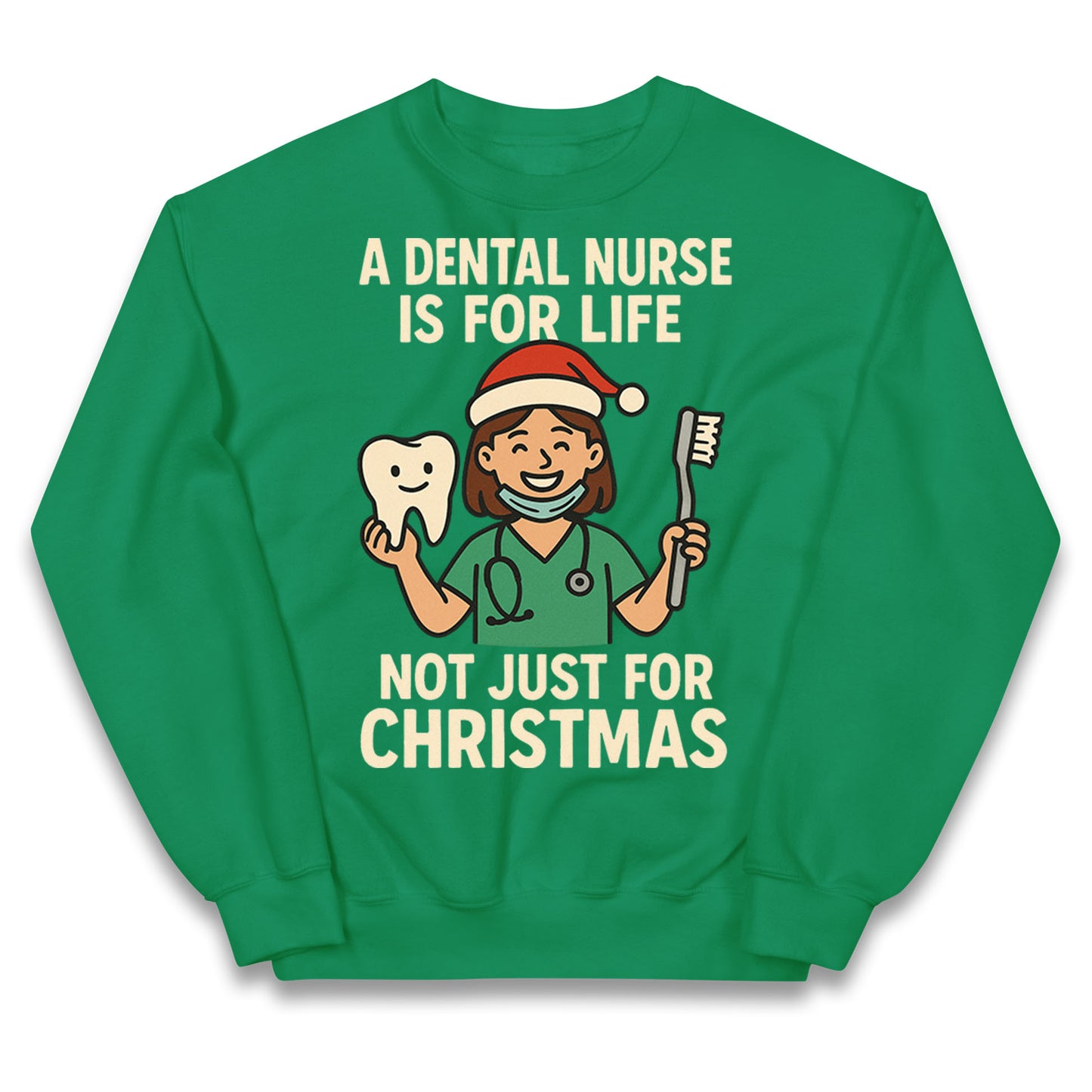 Dental Nurse Christmas Kids Jumper