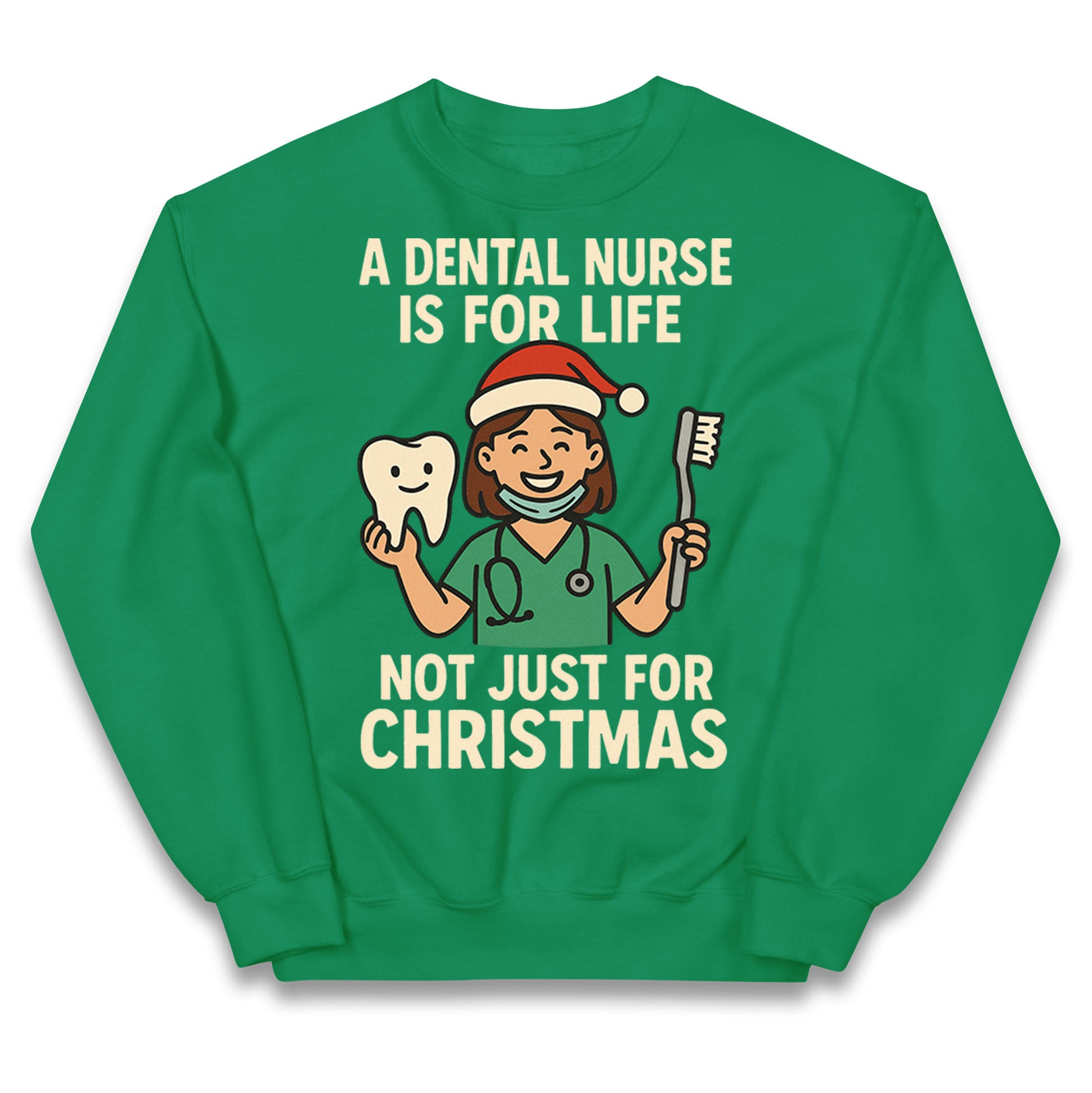 Dental Nurse Christmas Kids Jumper