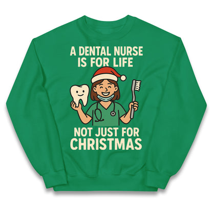 Dental Nurse Christmas Kids Jumper