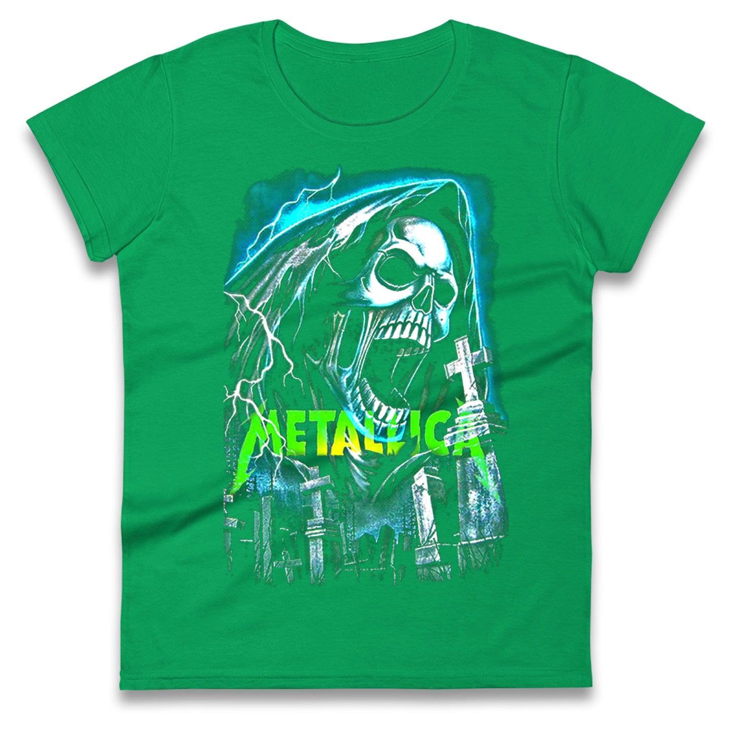Metallica Whiplash Ladies T Shirt 