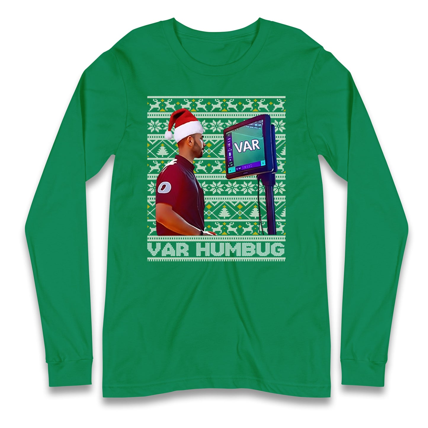 VAR Christmas Longsleeve T Shirt 