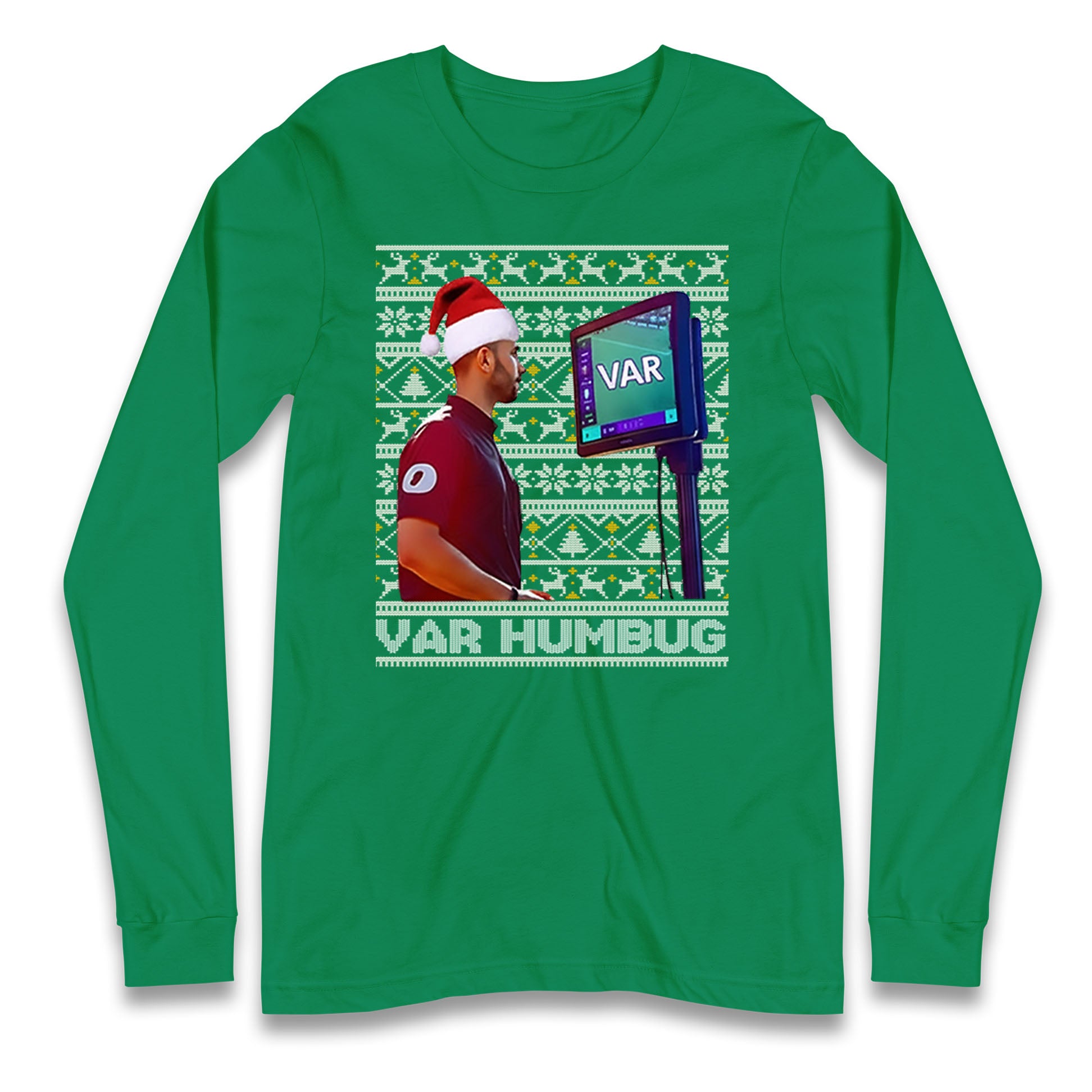 VAR Christmas Longsleeve T Shirt 