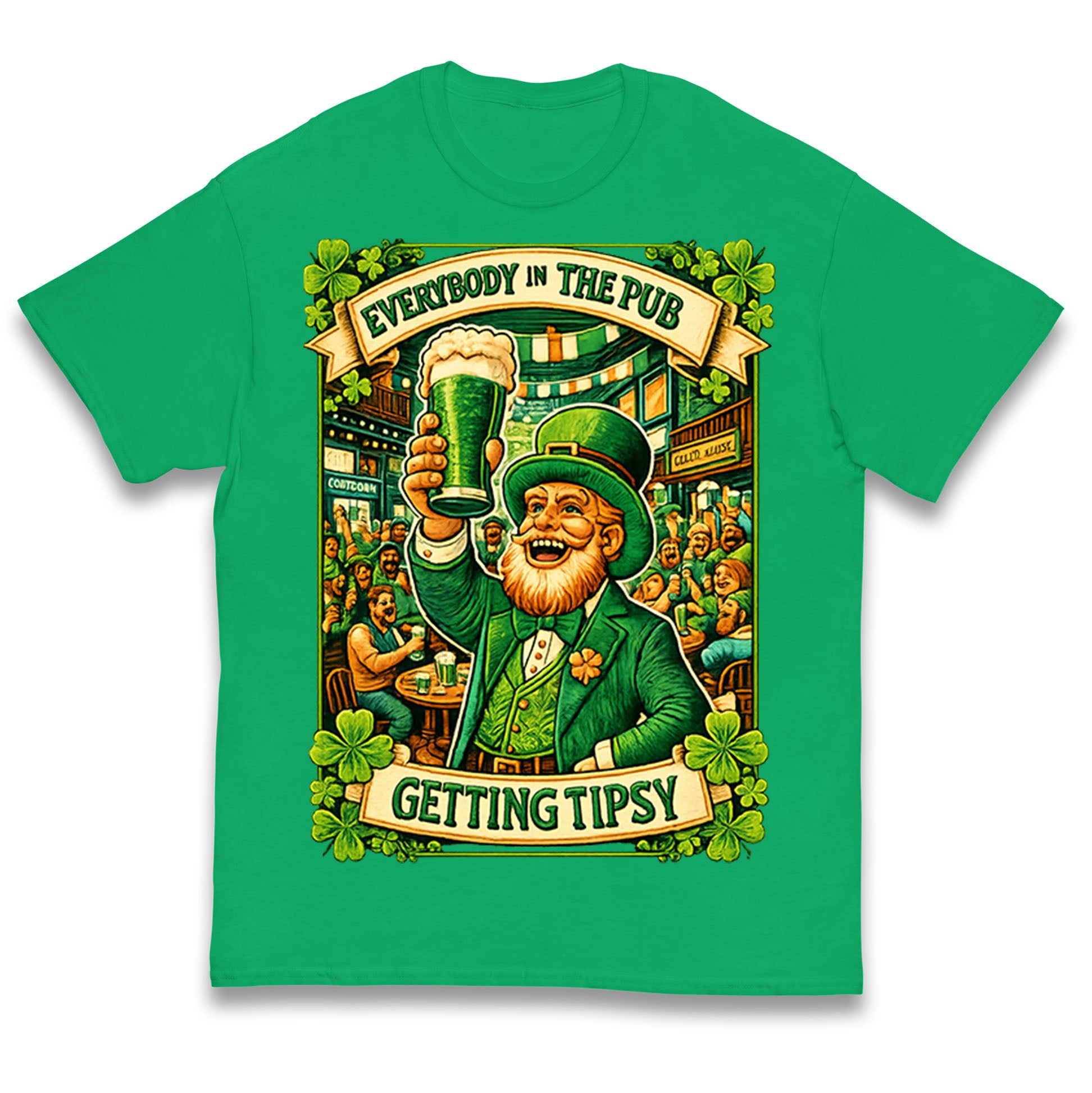 Everybody In The Pub Getting Tipsy Kids T Shirt