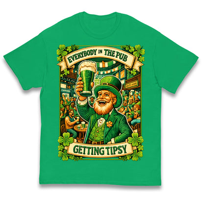Everybody In The Pub Getting Tipsy Kids T Shirt