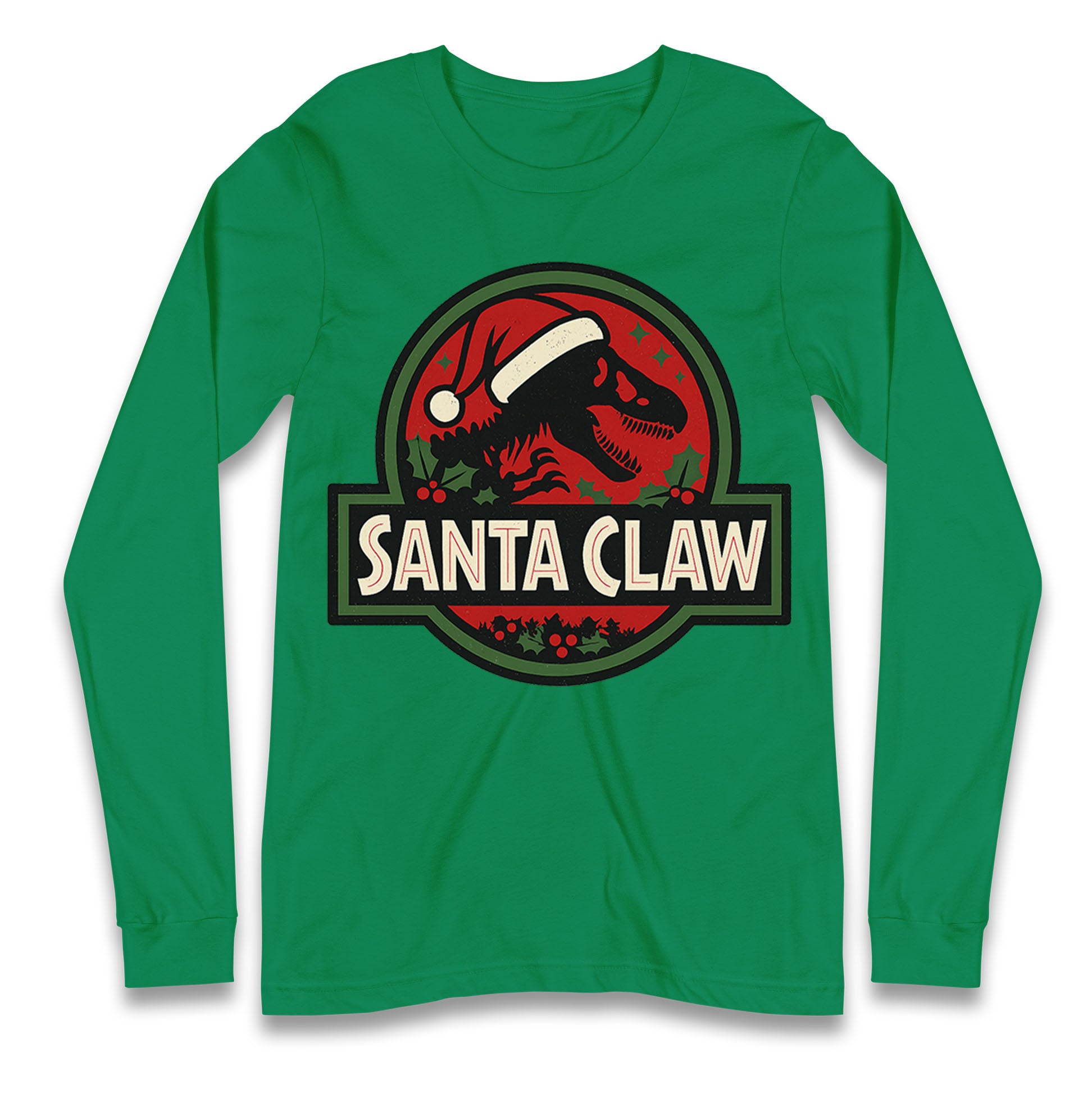 Jurassic Park Christmas Longsleeve T Shirt