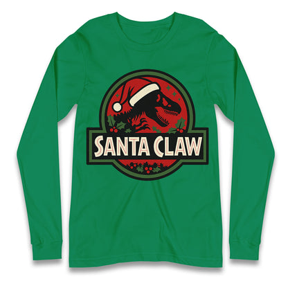 Jurassic Park Christmas Longsleeve T Shirt