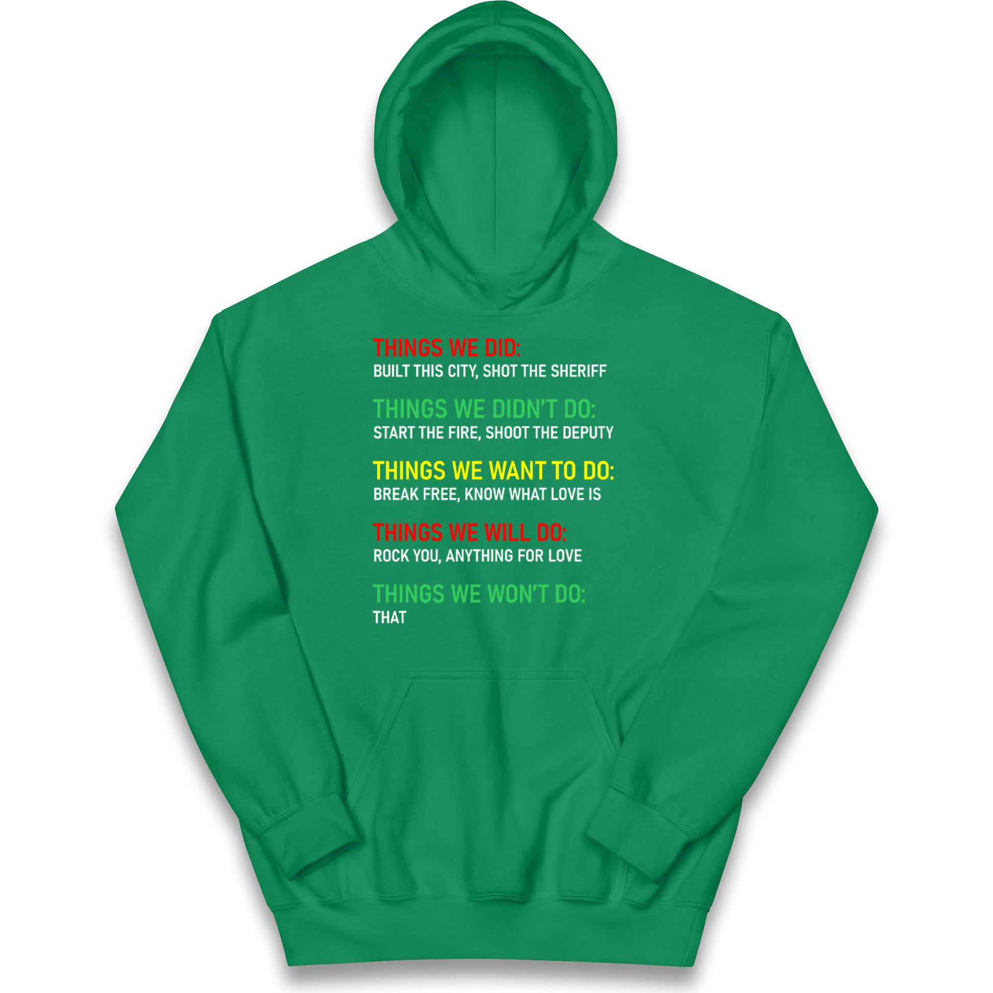 Bob Marley Music Kids Hoodie