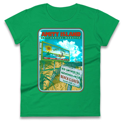 Jaws Ladies T Shirt