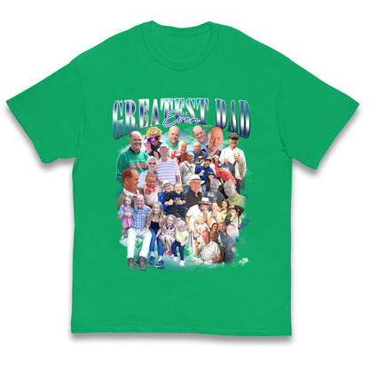 Fathers Day Personalised Kids T Shirt
