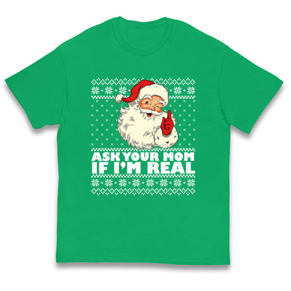 The Real Santa Kids T Shirt