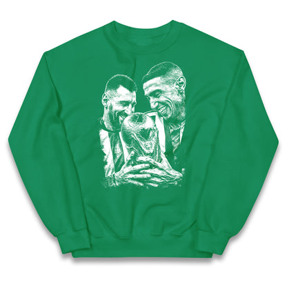 Lionel Messi Angel Di Maria Kids Jumper