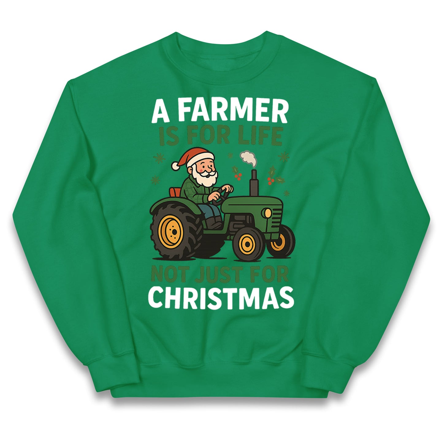 Farmer Christmas Kids Jumper