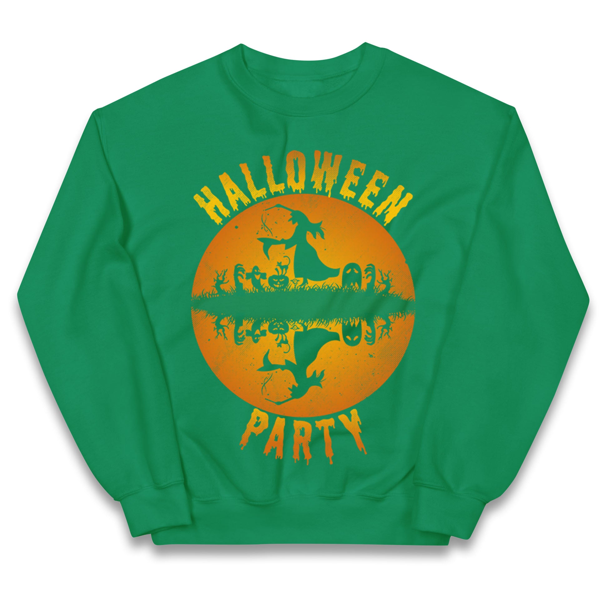 Scary Witch Halloween Party Jumper

