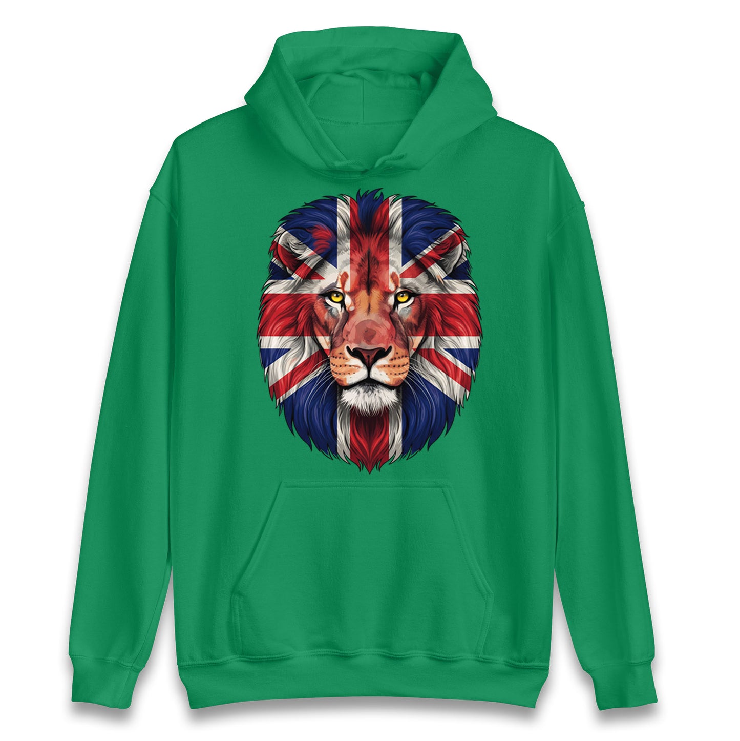 St George Flag Lion Hoodie