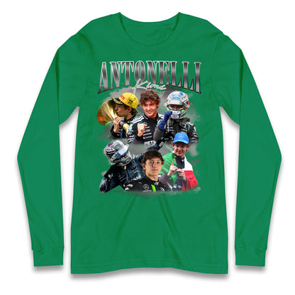 Kimi Antonelli F1 Longsleeve T Shirt