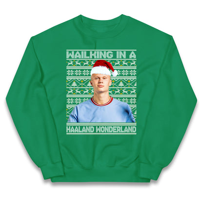 erling haaland christmas jumper