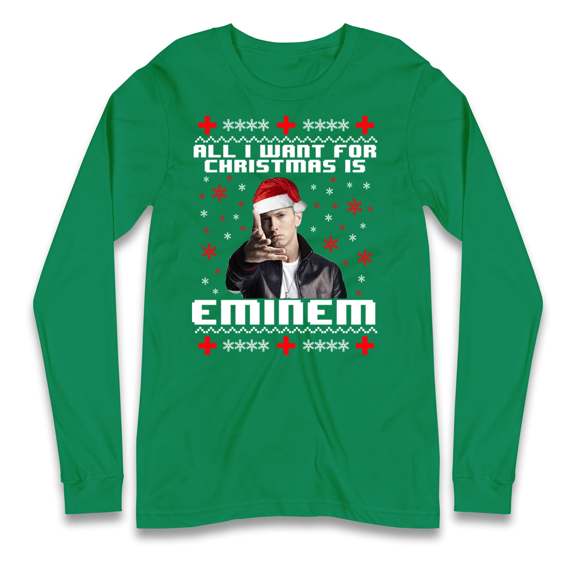 eminem christmas long sleeve t shirt