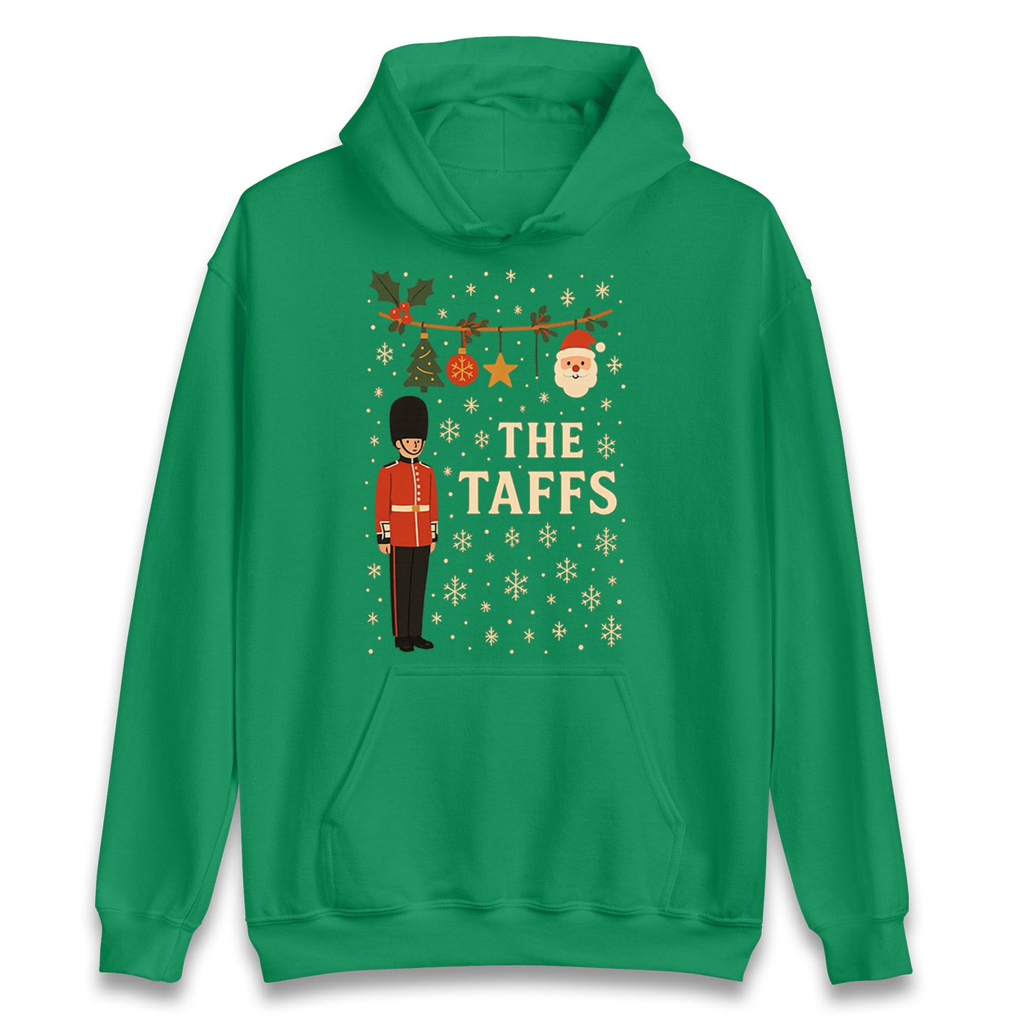 The Taffs Welsh Guards Christmas Hoodie