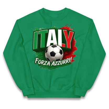 Italy Retro World Cup Kids Jumper 