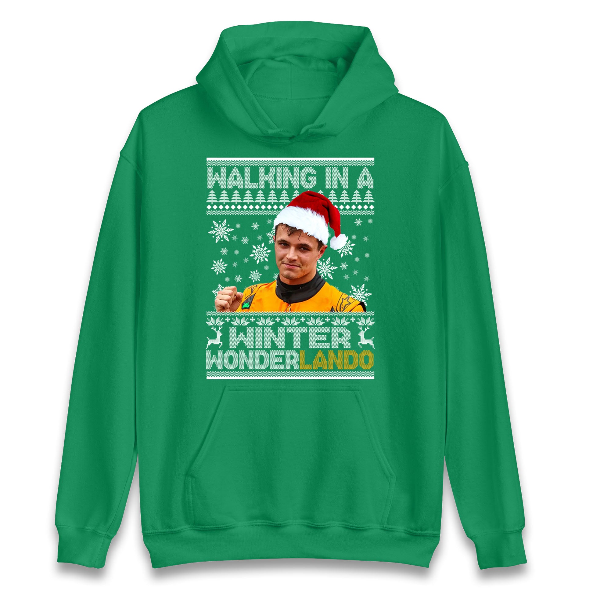 Lando Norris Christmas Hoodie