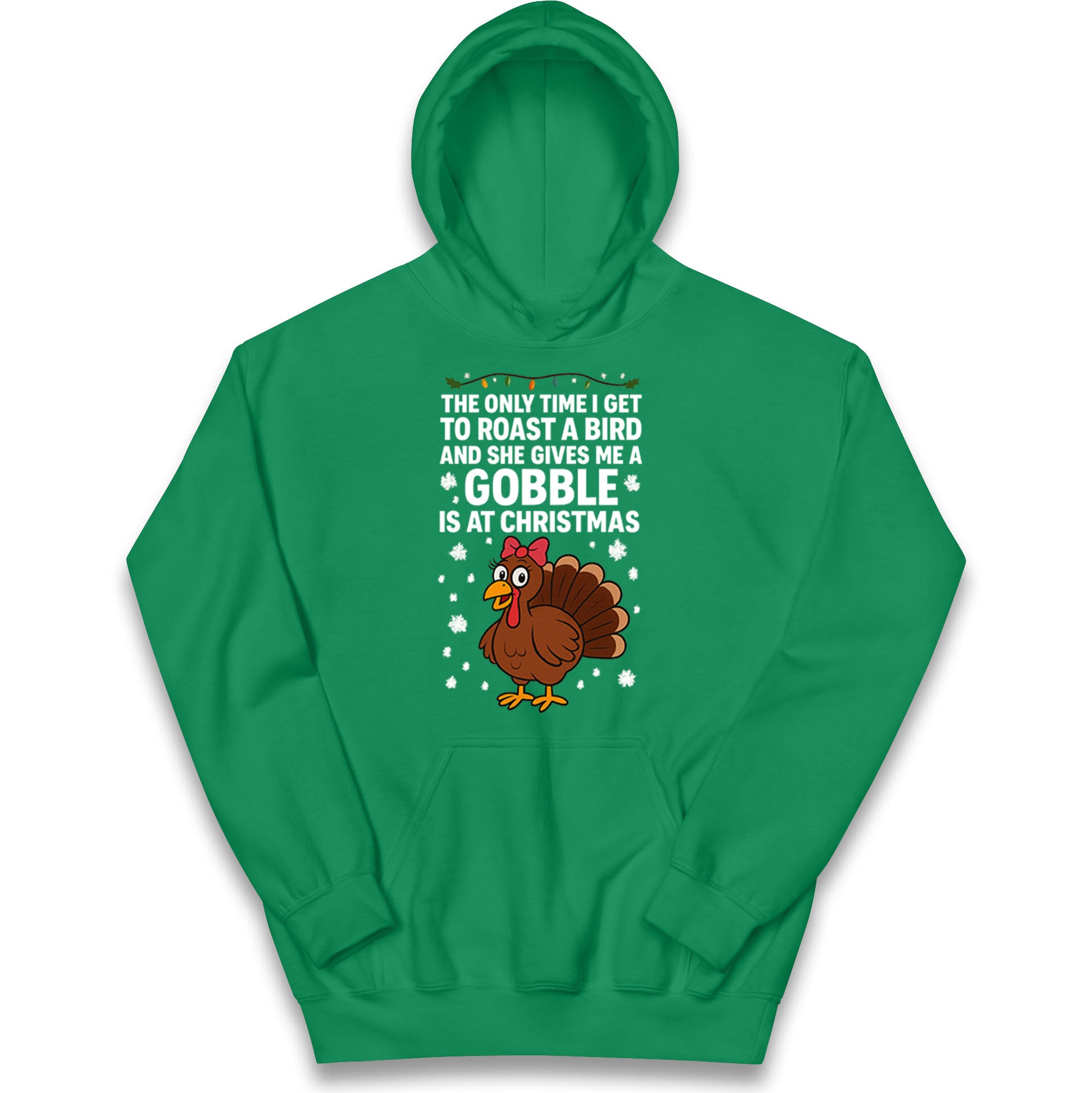 Rude Christmas Kids Hoodie