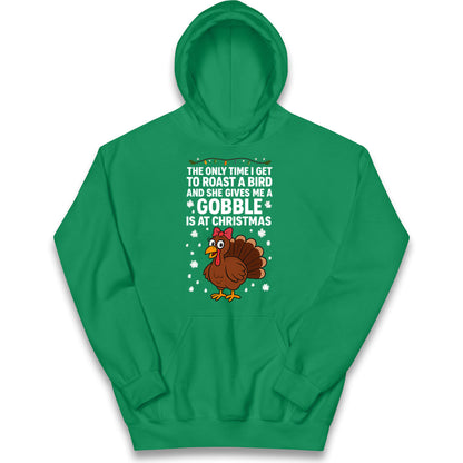 Rude Christmas Kids Hoodie